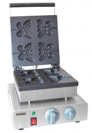 C7798-ВАФЕЛЬНИЦА AIRHOT WBBF-4 BUTTERFLY БАБОЧКА_ИЗОБРАЖЕНИЕ