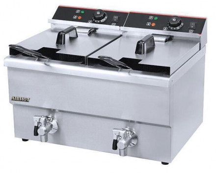 D9924-ФРИТЮРНИЦА AIRHOT EF8T+8T С КРАНОМ_ИЗОБРАЖЕНИЕ