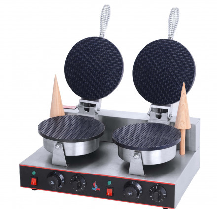 D5321-ВАФЕЛЬНИЦА AIRHOT WE-1SD ДВОЙНАЯ ДЛЯ ТОНКОЙ ВАФЛИ_ИЗОБРАЖЕНИЕ