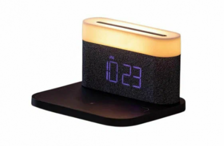 Ночник с беспроводной зарядкой и будильником Xiaomi VFZ Led Lamp Wireless Charger (C-WCLL-C01)